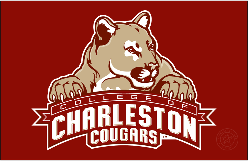 College of Charleston Cougars 2008-2013 Primary Dark Logo diy iron on heat transfer